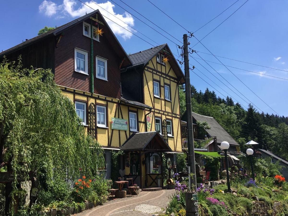 Апартаменти Haus Rennsteigrose Steinheid Екстер'єр фото